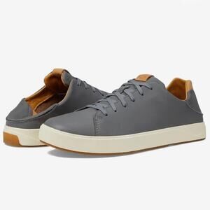 OLUKAI | Lae'Ahi Li 'Ili Men's Leather Sneaker Dress Lace Up Shoes | Size 11.5